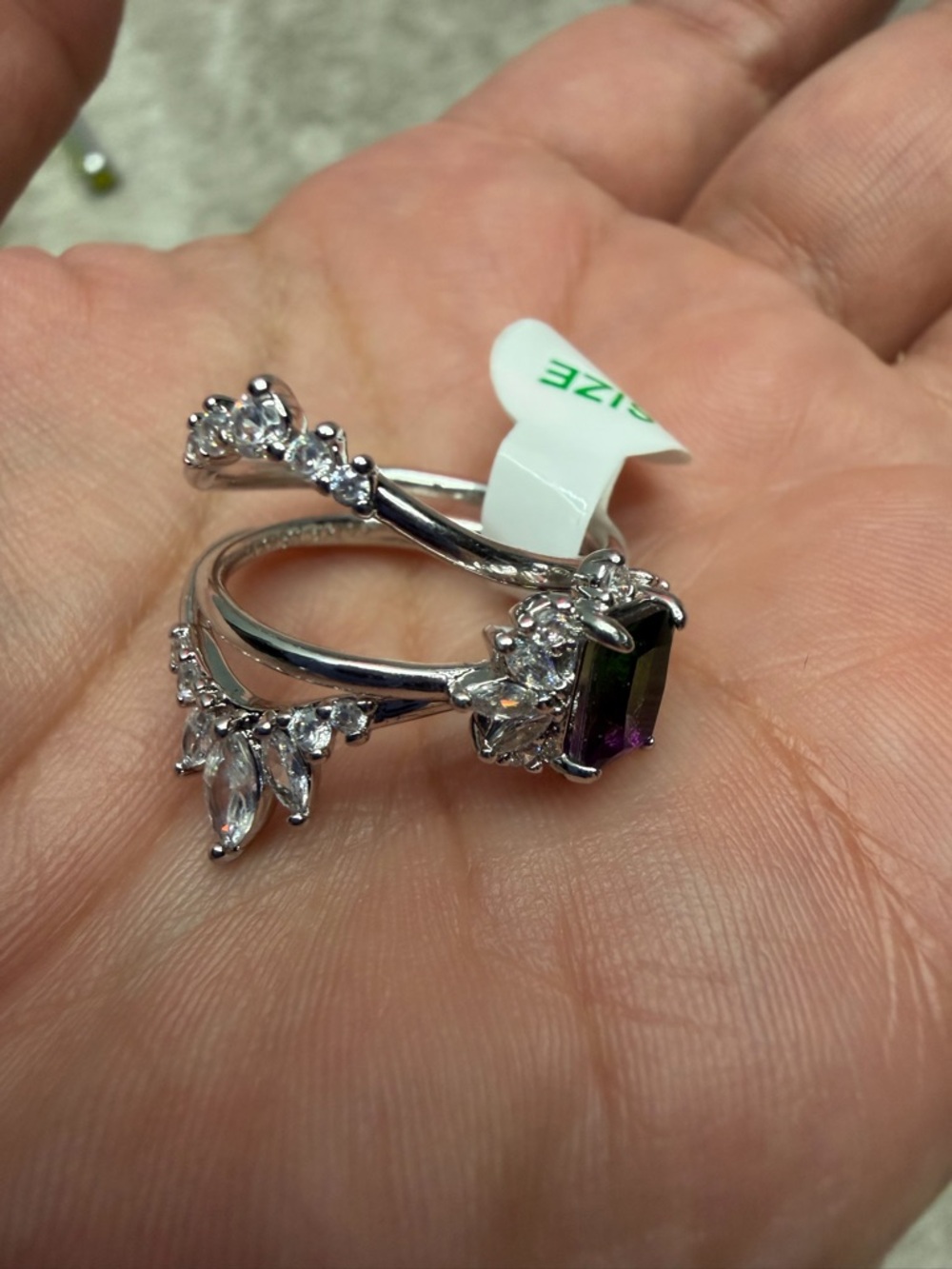 Bomb Party BP RBP6330 Lymphoma Awareness Your Mindset Is Everything Ring Size 8 - Picture 7 of 7